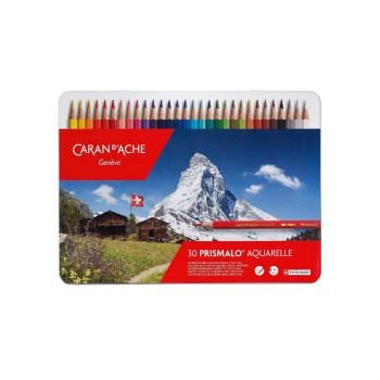 Caran d`Ache Prismalo 30 Farben, in Metallschachtel, MineØ 3 mm