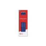 Caran d'Ache Stylo bille 825 Bleu, 10 pièces