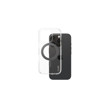 CARE Backcover Feature Kickstand Black, fürs iPhone 16 Pro, with MagSafe CARE Backcover Feature Kickstand Black, fürs iPhone 16 Pro, with MagSafe