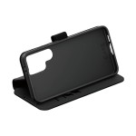 CARE Coque arrière Wallet Case Kickstand Galaxy S25 Ultra Noir
