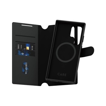 CARE Backcover Feature Tango 2-in-1 Black, fürs Samsung Galaxy S25 Ultra, with QI