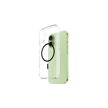 CARE Flagship Case Urban Combat MS, for iPhone 17, Transparent/Black