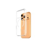 CARE Flagship Case Urban Combat MS, für iPhone 17 Pro, Transparent/White