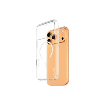 CARE Flagship Case Urban Combat MS, for iPhone 17 Pro Max, Transparent/White