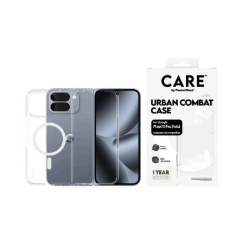 CARE par PanzerGlass – Coque Urban Combat Pixel 11 Pro pliable