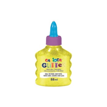 Carioca Glitzerkleber Glitter Glue Neon, neongelb with Glitzerpartikel, 88ml Carioca Glitzerkleber Glitter Glue Neon, neongelb with Glitzerpartikel, 88ml