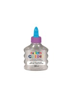 Carioca Colle de bricolage Glitter Glue Spark 88 ml, argent