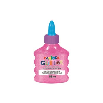 Carioca Glitzerkleber Glitter Glue Neon, neonpink with Glitzerpartikel, 88ml Carioca Glitzerkleber Glitter Glue Neon, neonpink with Glitzerpartikel, 88ml
