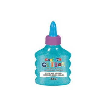 Carioca Glitzerkleber Glitter Glue Neon, neonblue with Glitzerpartikel, 88ml Carioca Glitzerkleber Glitter Glue Neon, neonblue with Glitzerpartikel, 88ml