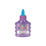 Carioca Colle de bricolage Glitter Neon 88 ml, Violet fluo