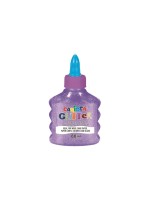 Carioca Colle de bricolage Glitter Neon 88 ml, Violet fluo