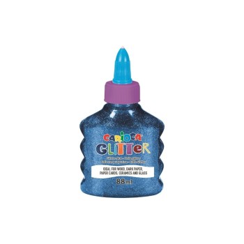 Carioca Glitzerkleber Glitter Glue Spark, blue with Glitzerpartikel, 88ml Carioca Glitzerkleber Glitter Glue Spark, blue with Glitzerpartikel, 88ml