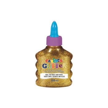 Carioca Glitzerkleber Glitter Glue Spark, Gold with Glitzerpartikel, 88ml Carioca Glitzerkleber Glitter Glue Spark, Gold with Glitzerpartikel, 88ml