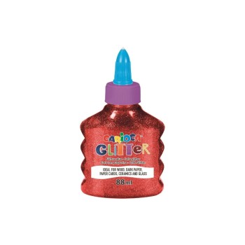 Carioca Glitzerkleber Glitter Glue Spark, red with Glitzerpartikel, 88ml Carioca Glitzerkleber Glitter Glue Spark, red with Glitzerpartikel, 88ml