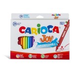 Carioca Feutres de coloriage Joy 24 pièces, multicolores
