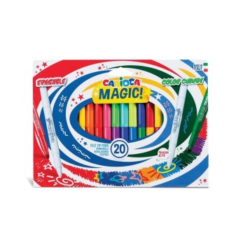 Carioca Fasermaler Magic Markers, 20er Pack
