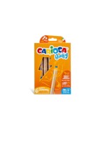 Carioca Crayons de couleur Baby 3 in 1 Ø 10 mm 6 pièces, multicolore