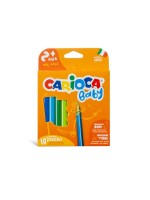 Carioca Crayons de couleur Baby 10 pièces, multicolores