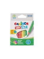Carioca Crayons de couleur Mini Tita Multicolore