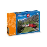 Carta.Media Puzzle Glacier Express près de Stalden Canton du Valais