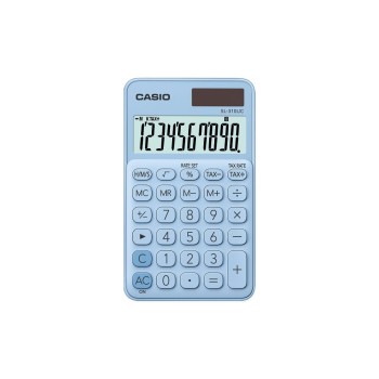 Casio calculator, 10-stellig, hellblue Casio calculator, 10-stellig, hellblue