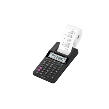 Casio druck. Bürorechner CS-HR-8RCE-BK-S, black Casio druck. Bürorechner CS-HR-8RCE-BK-S, black