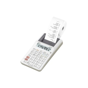 Casio druck. Bürorechner CS-HR-8RCE-WE, weiss Casio druck. Bürorechner CS-HR-8RCE-WE, weiss