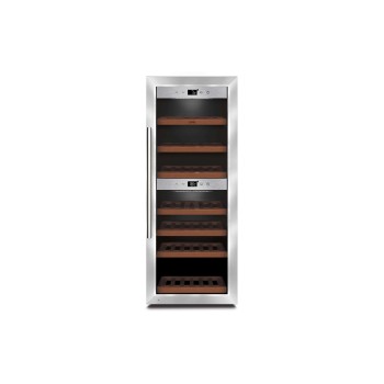 Caso Cave à vin réfrigérée WineComfort 380 Smart Acier inoxydable, Droite Caso Cave à vin réfrigérée WineComfort 380 Smart Acier inoxydable, Droite