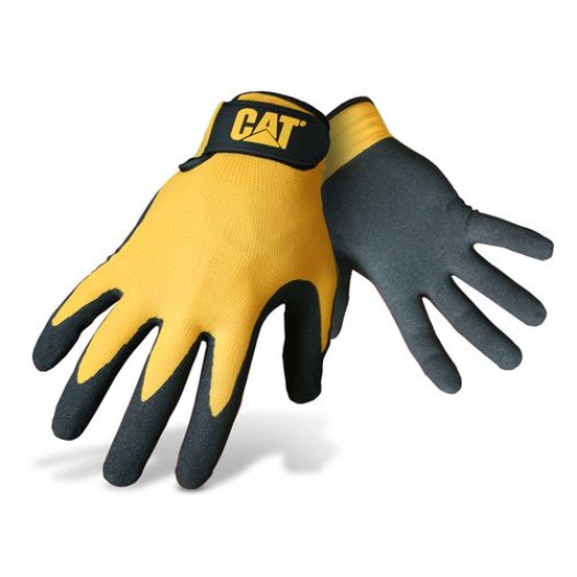 CAT Handschuhe Nitril, yellow, Grösse M