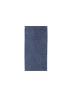 Cawö Serviette de douche Lifestyle Uni 70 x 140 cm, Bleu foncé