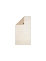 Cawö Serviette de douche Balance Doubleface 80 x 150 cm, Natur