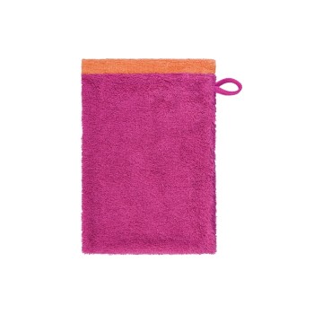 Cawö Waschhandschuh Lifestyle Splash, 16 x 22 cm, Pink/Mandarine Cawö Waschhandschuh Lifestyle Splash, 16 x 22 cm, Pink/Mandarine