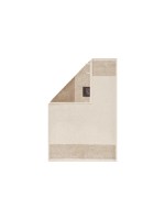 Cawö Duschtuch Two-Tone, natur, 80 x 150