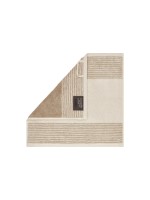 Cawö Seiftuch Two-Tone, natur, 30 x 30