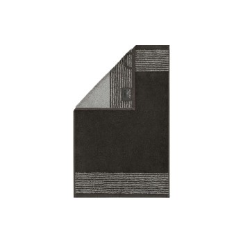 Cawö Serviette de douche Two-Tone 80 x 150 cm, Gris