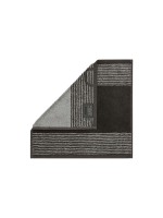 Cawö Seiftuch Two-Tone, basalt , 30 x 30