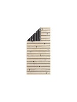 Cawö Serviette de douche Heart Beats 70 x 140 cm, Gris