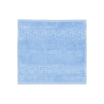 Cawö Seiftuch Noblesse, blue 30 x 30