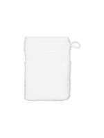 Cawö Gant de toilette Noblesse 16 x 22 cm, Blanc