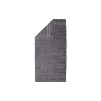 Cawö Serviette de douche Noblesse 80 x 160 cm, Gris foncé