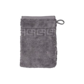 Cawö Gant de toilette Noblesse 16 x 22 cm, Gris foncé