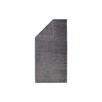 Cawö Serviette de douche Noblesse 80 x 160 cm, Gris foncé