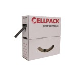 Cellpack AG Gaine thermorétractable 12-4, 8 m x 12 mm Noir