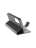 Cellular Book Agenda 2 Case, iPhone 15+, Black