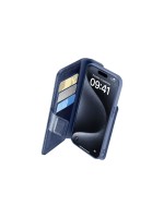 Cellular Line Book Cover Book Agenda 2 iPhone 15 Pro Max Bleu