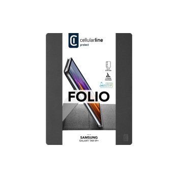 Cellular Folio Case Tab, Galaxy Tab S9+, Black