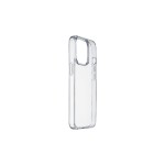 Cellular Line Coque arrière Hard Case Clearduo iPhone 15 Transparent
