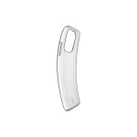 Cellular Line Coque arrière Rubber Case Fine iPhone 15 Pro Transparent