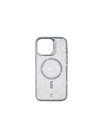Cellular Line Coque arrière Sparkle Case iPhone 15 Pro Max Transparent