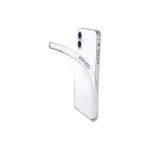 Cellular Line Coque arrière Rubber Case iPhone 16 Plus Clear